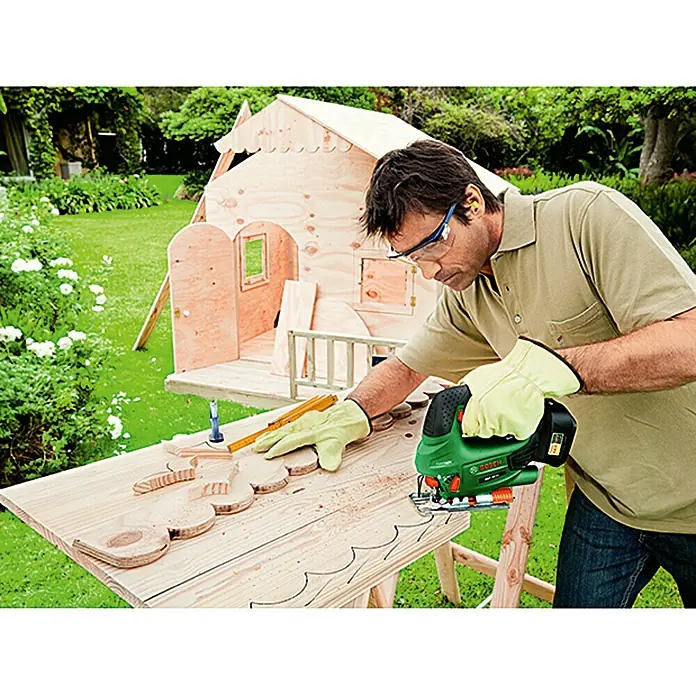 Bosch 18 V Power for All Akku-Stichsäge PST 18 LI - 18 V, Li-Ionen, Ohne Akku, Leerlaufhubzahl: 0 - 2.400 Hübe/min