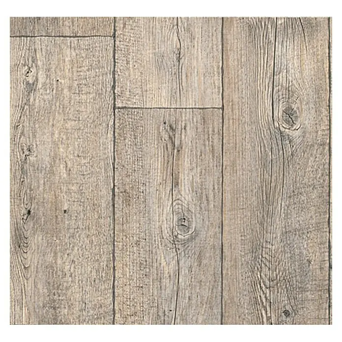PVC-Bodenbelag Meterware Korfu - Rustikal Pecan, Breite: 400 cm - Detailaufnahme