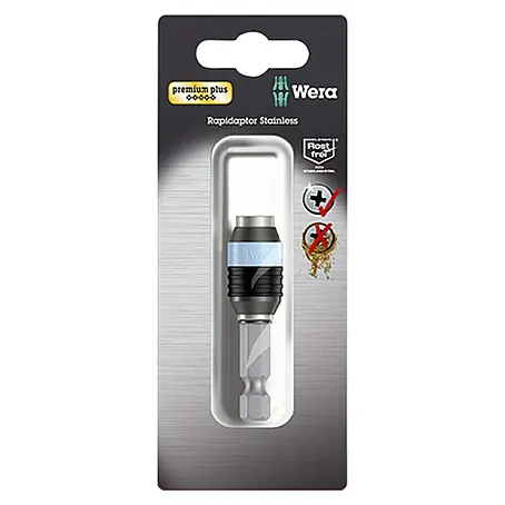 Wera Premium Plus Bithalter Rapidaptor 3888/4/1 Stainless