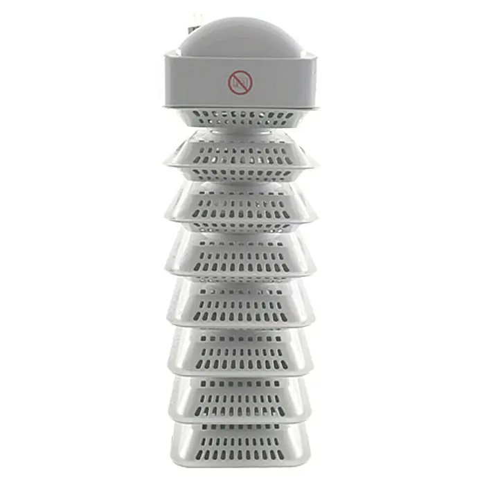 Voltomat HEATING Radiador - 1.500 W, Número de elementos: 8 ud., Blanco - Vista descendente
