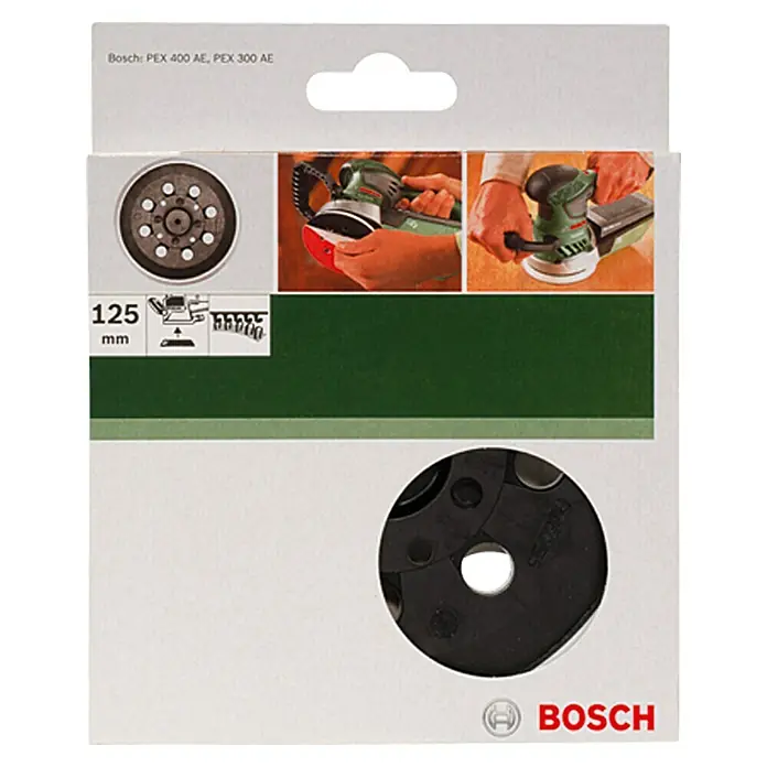 Bosch Schleifteller PEX 300 AE / PEX 400 AE - Durchmesser: 125 mm - Vorderansicht