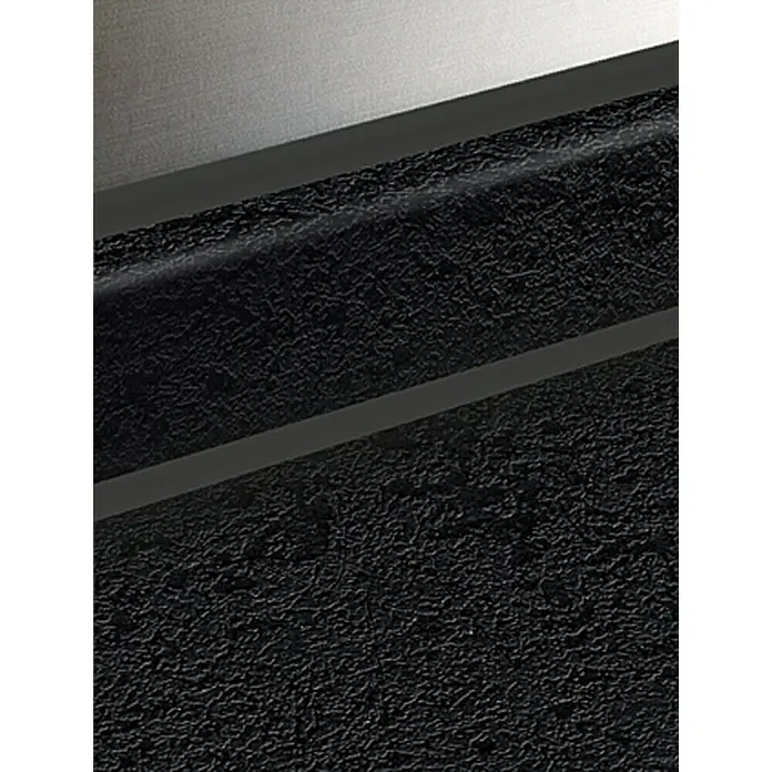 Resopal Kutna lajsna za radne ploče - Black, 305 cm - Živopisni prikaz