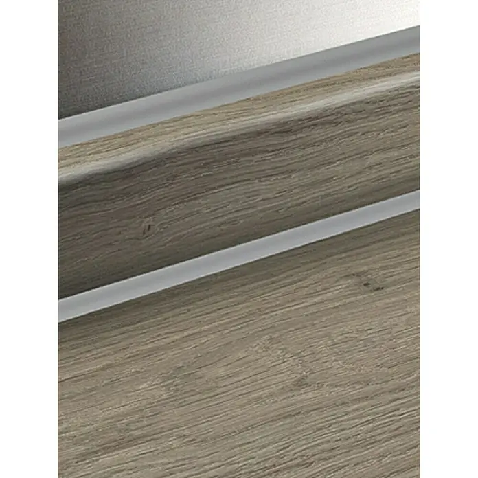 Resopal Kutna lajsna za radne ploče - Platin Oak, 305 cm - Živopisni prikaz