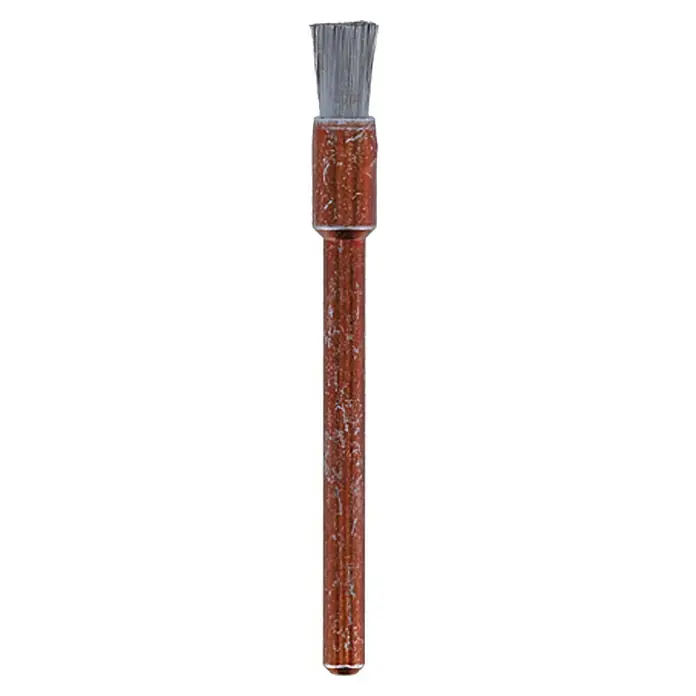 Dremel Cepillo de acero inoxidable Mod. 532 - Forma cabezal: Cabeza de pincel, 3,2 mm, 3 ud. - Vista frontal