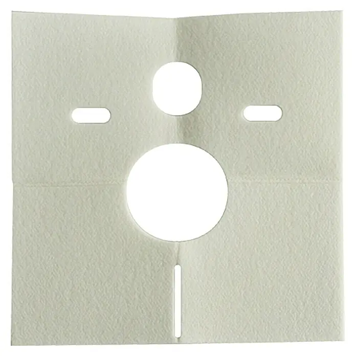 Schallschutz-Set - Geeignet für: Wand-WC + Bidet - Vorderansicht