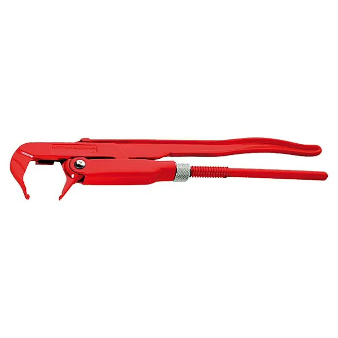 Rothenberger Industrial Armaturenzange - 1″ (35 mm), Chrom-Vanadium-Stahl - Vorderansicht