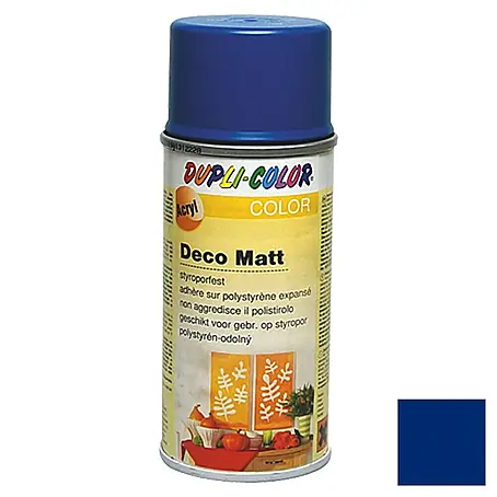 Dupli-Color Deco Mat Acrylspuitlak RAL 5010 Gentiaanblauw