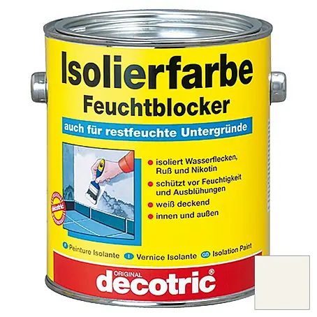 Decotric  Isolierfarbe Feuchtblocker