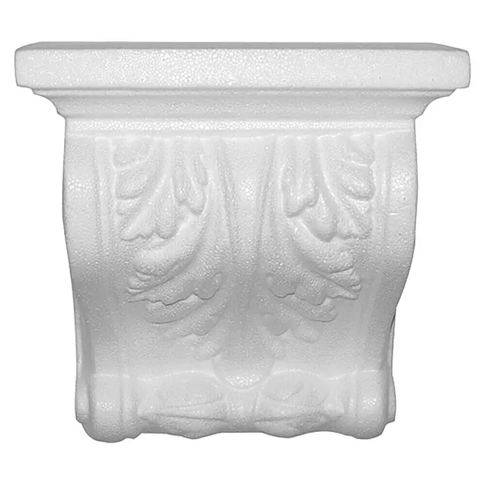 Decosa Ukrasni element - konzola, 19,5 x 20 cm, Ekspandirani polistirol (EPS) - Pogled sprijeda
