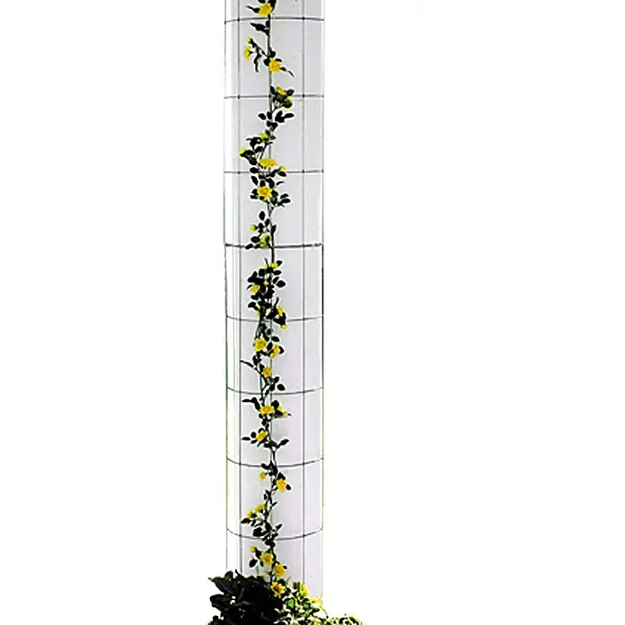 Bellissa Säulengitter - Durchmesser: 25 cm, Silber - Stimmungsaufnahme