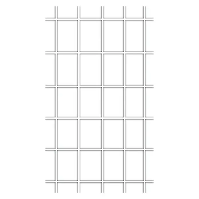 Bellissa Potporanj za cvijeće - 75 x 150 cm, Debljina materijala: 5 mm, Broj podupirača: 5 Kom., Bijele boje - Pogled sprijeda
