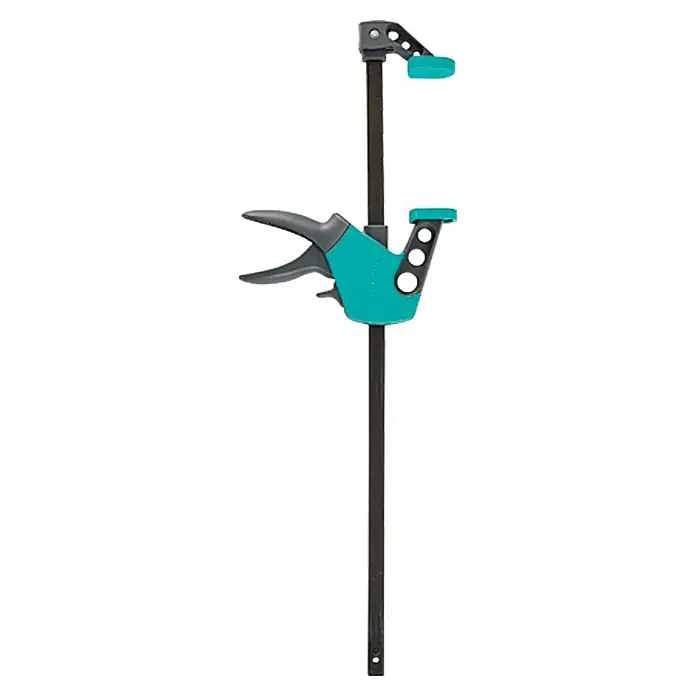 Wolfcraft Jednoručna stega EHZ Easy - Raspon: 500 mm, Stezna snaga: Do 90 kg - Pogled sprijeda