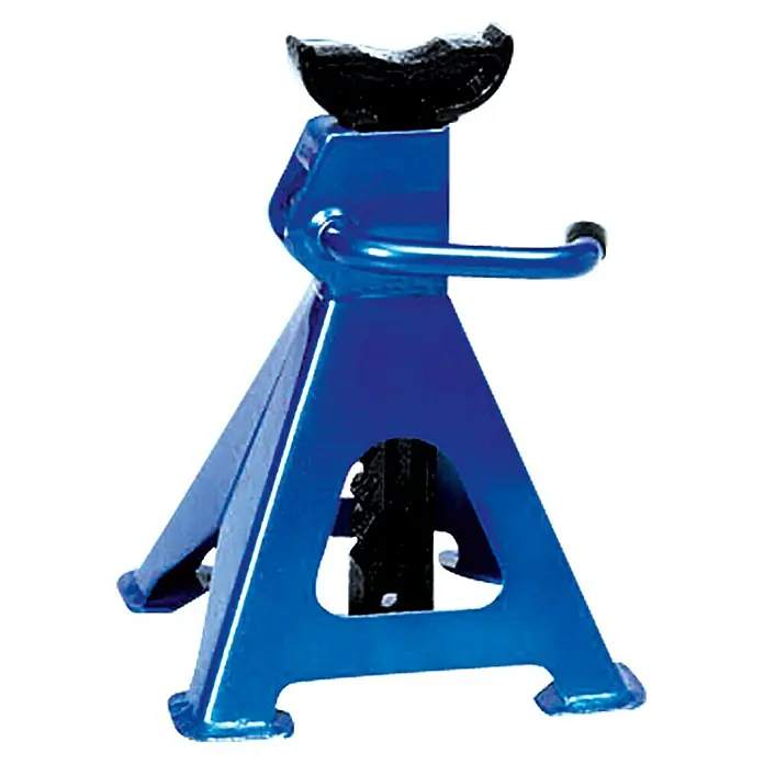 UniTEC Profi Unterstellbock - Tragkraft: 2.000 kg, Teleskopierbar: 26,5 - 42 cm, Automatisches Einrasten