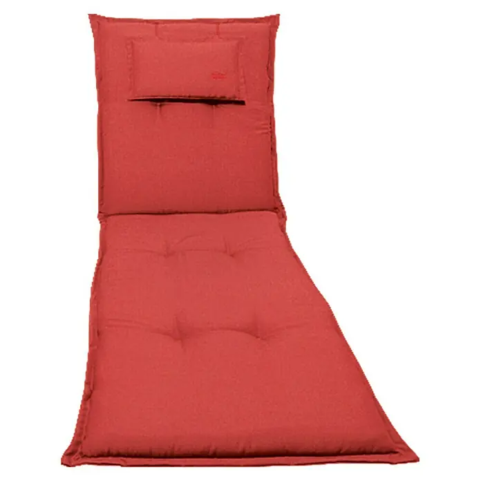 Sunfun Exclusive-Line Liegenauflage - Chili, 100 % Polyester, Länge: 190 cm