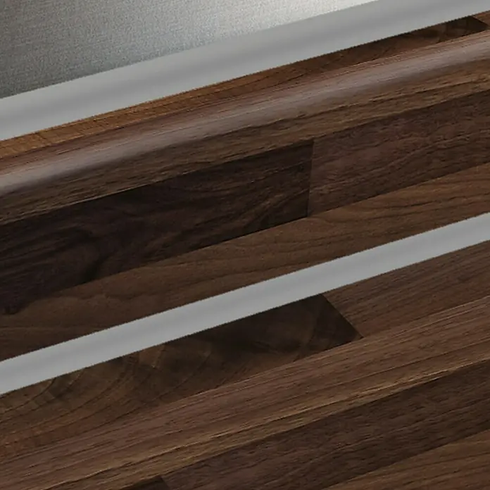 Resopal Copete - Block Board Nero, 305 cm - Foto ambiente