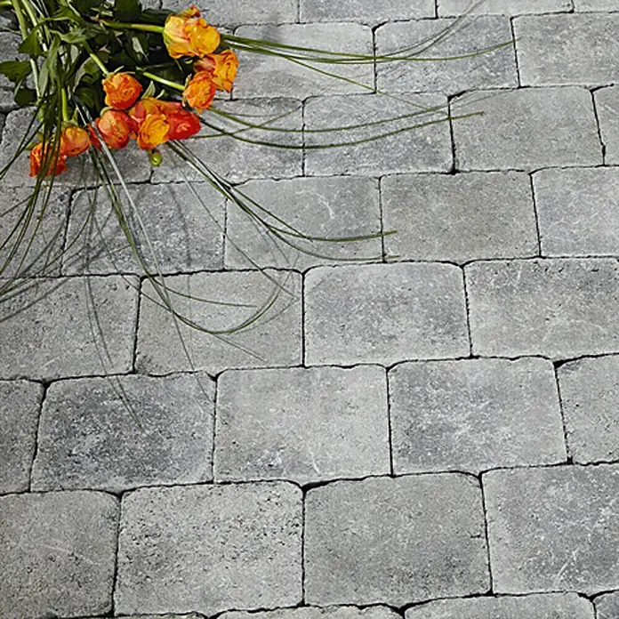 EHL Straatsteen Antieksteen - Antraciet, 12,3 x 16,5 x 6 cm, Beton