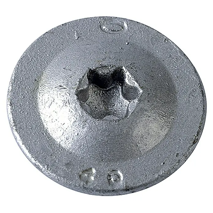 Profi Depot Tornillo para conector de poste - 8 x 50 mm, 50 uds.