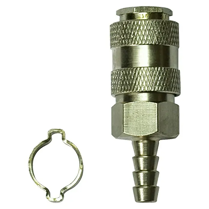Craftomat Schlauchkupplung Universal - 8 x 13 mm - Vorderansicht