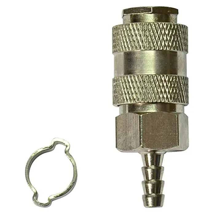 Craftomat Schlauchkupplung Universal - 6 x 11 mm - Vorderansicht