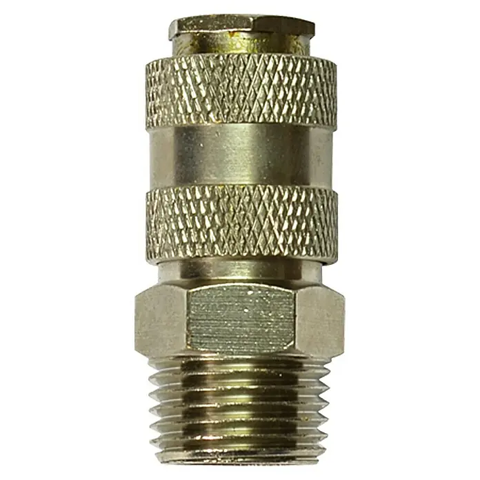 Craftomat Kupplung Universal - ½″ (Außengewinde) - Vorderansicht