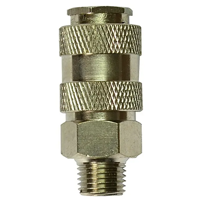 Craftomat Kupplung Universal - ¼″ (Außengewinde) - Vorderansicht