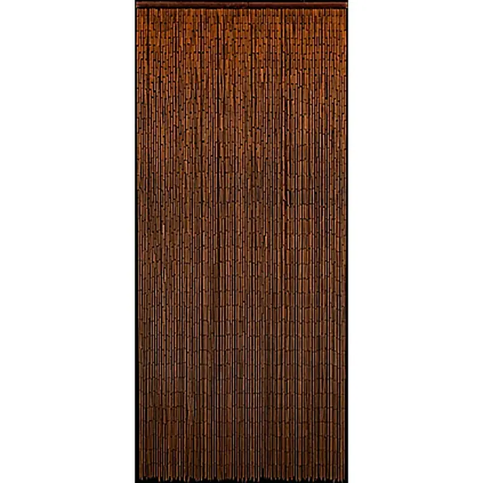 Perlenvorhang Saigon Classic - Braun, 90 x 200 cm - Vorderansicht
