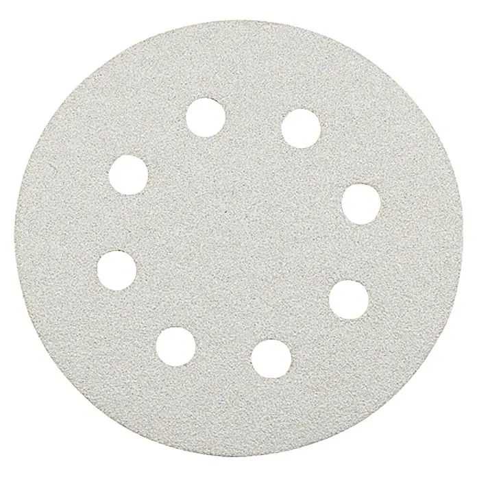 Craftomat Set ljepljivih brusnih ploča - Promjer: 125 mm, 25 -dij. - Pogled sprijeda
