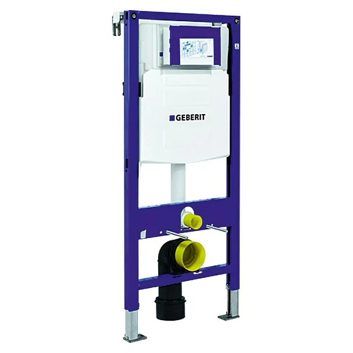 Geberit Duofix Ugradbeni vodokotlić UP320 - 2-količinsko ispiranje, 12 x 50 x 112 cm - Pogled sprijeda