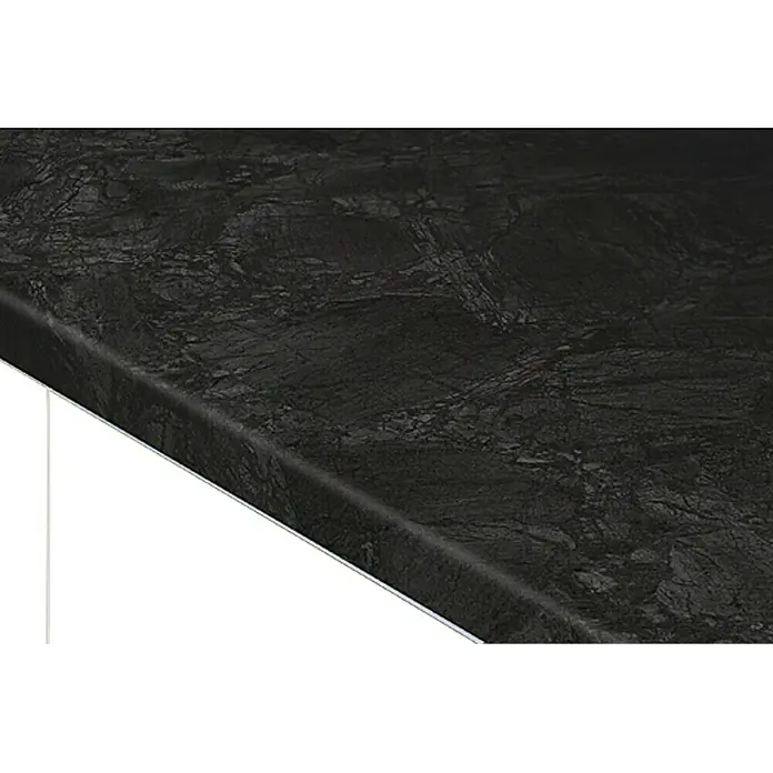 Resopal Premium Kuhinjska radna ploča po mjeri - Raja Black, Maksimalna dimenzije rezanja: 365 cm, Debljina: 3,8 cm, Širina: 60 cm - Detaljan prikaz