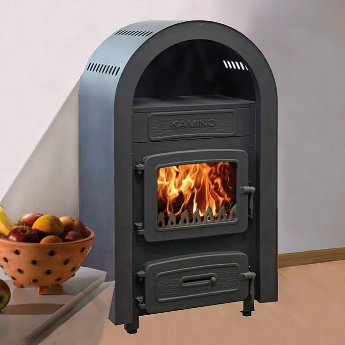 Wamsler Werkstattofen Kamino - 6 kW, Raumheizvermögen: 114 m³, Schwarz - Stimmungsaufnahme