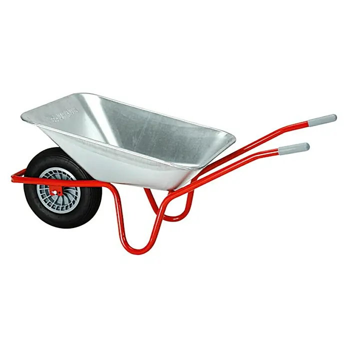 Bauschubkarre T85-K - Fassungsvermögen: 85 l, Material Wanne: Stahl