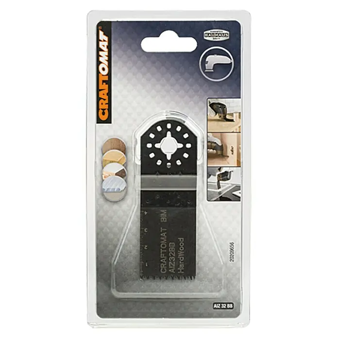 Craftomat Nastavak za višenamjenski alat - 40 x 32 mm, Drvo/metal/plastika - Pogled sprijeda