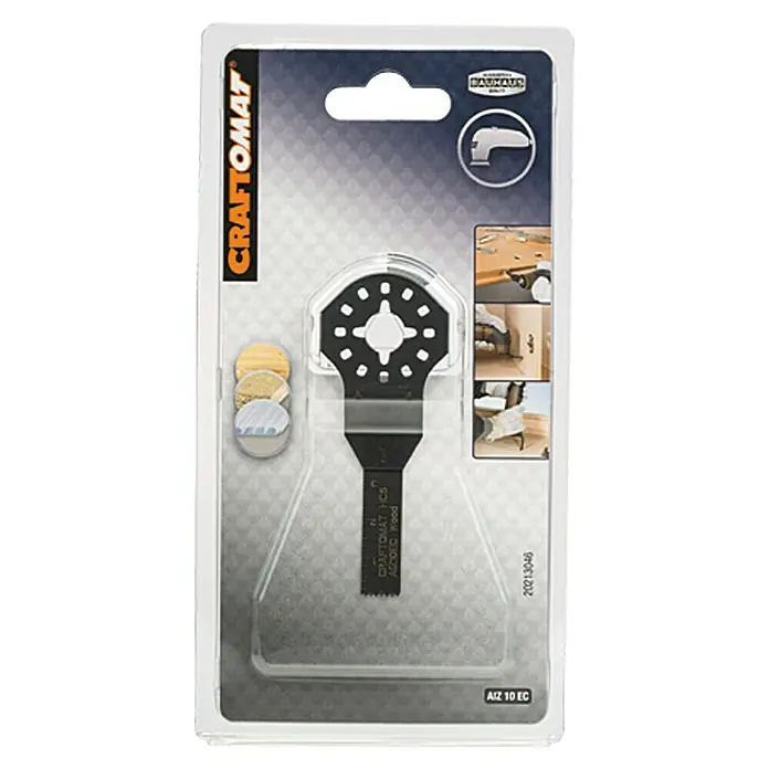 Craftomat Nastavak za višenamjenski alat AIZ 10 EC - 30 x 10 mm, Drvo/plastika - Pogled sprijeda