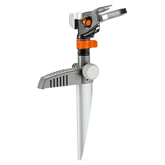 Gardena Premium Sektorski raspršivač za vrt - 25 - 360°, Metal / plastika, Štap za zabijanje u zemlju - Pogled sprijeda
