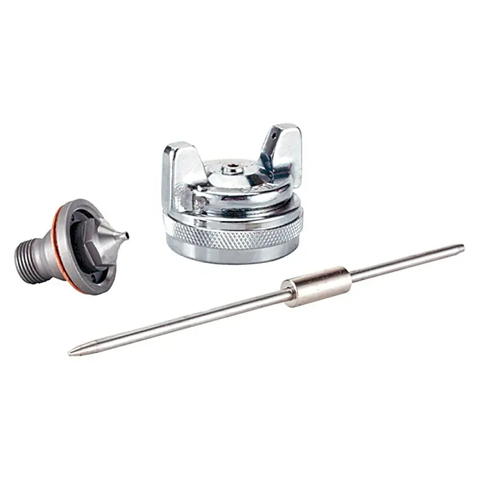 Craftomat Düsen-Satz - Durchmesser Düse: 2 mm, Passend für: Kit Line Farbspritzpistole 0,5 l - Vorderansicht