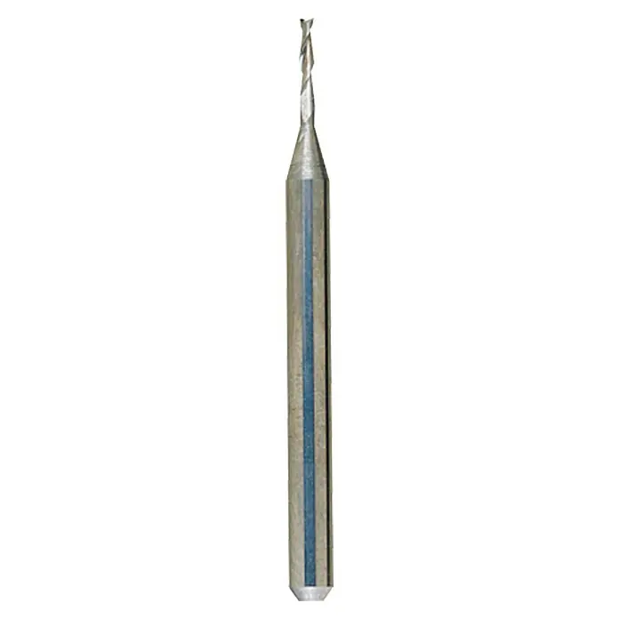 Proxxon Hartmetall-Fräser No 28758 - Durchmesser Kopf: 1 mm, Arbeitslänge: 12 mm - Vorderansicht