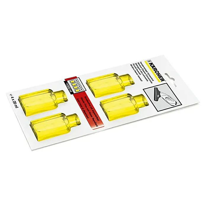 Kärcher Koncentrat za čišćenje stakla - 4 x 20 ml - Pogled s lijeve strane