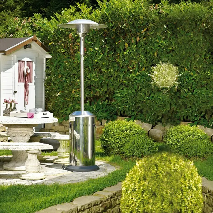 Enders Estufa de exterior Elegance - Potencia calorífica: 3,5 kW - 8 kW, Altura: 218 cm