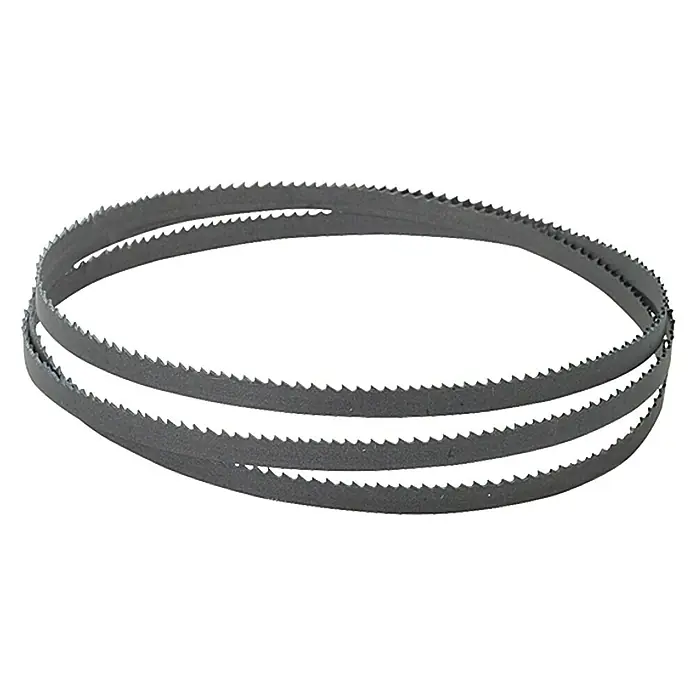Proxxon Bandsägeblatt No 28176 - Länge: 1.065 mm, Stärke: 0,4 mm, Geeignet für: Hartholz, Passend für: Proxxon Micromot Micro-Bandsäge MBS 220/E, Proxxon Micromot Micro-Bandsäge MBS 230/E, Proxxon Micromot Micro-Bandsäge MBS 240/E - Vorderansicht
