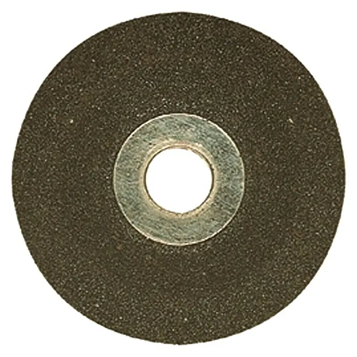 Proxxon Schleifscheibe No 28587 - 50 mm, Körnung: 60, Geeignet für: Stein, Passend für: Proxxon Micromot Langhals-Winkelschleifer LHW, Proxxon Micromot Langhals-Winkelschleifer LWS - Vorderansicht