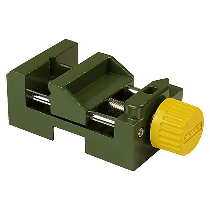 Proxxon Strojni škripac MS 4 No 28132 - Raspon: 34 mm, Širina čeljusti: 50 mm, Visina čeljusti: 10 mm - Pogled sprijeda