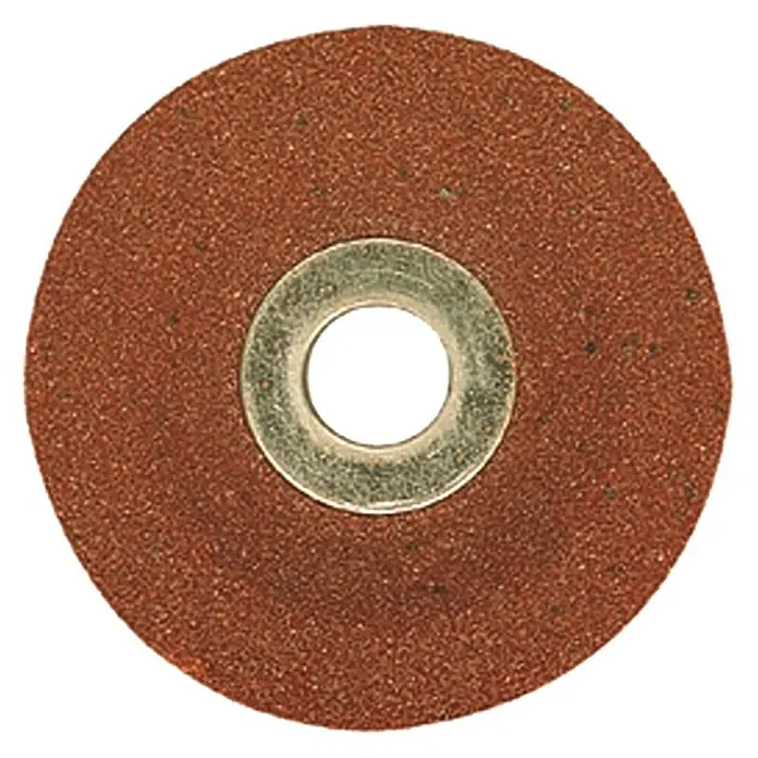 Proxxon Schleifscheibe No 28585 - 50 mm, Körnung: 60, Geeignet für: Metall, Passend für: Proxxon Micromot Langhals-Winkelschleifer LHW, Proxxon Micromot Langhals-Winkelschleifer LWS - Vorderansicht