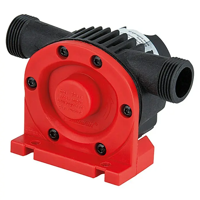 Wolfcraft Pumpe - 3.000 l/h, Förderhöhe: 24 m (½″ Schlauch) - Vorderansicht