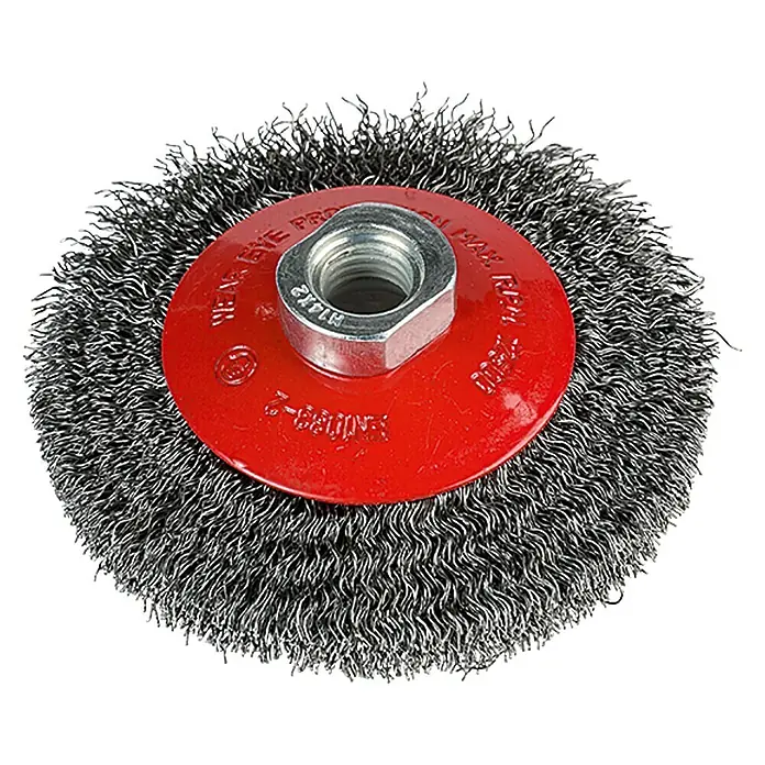 Craftomat Konusna žičana četka - Namijenjeno za: Kutna brusilica, Valovito, Promjer: 100 mm