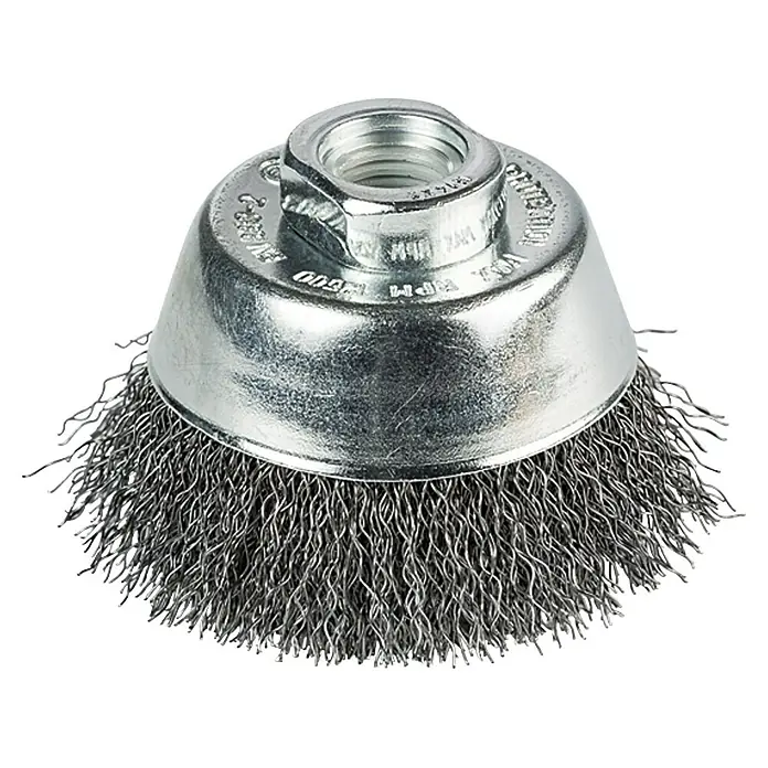 Craftomat Okrugla žičana četka - Namijenjeno za: Kutna brusilica, Valovito, Promjer: 60 mm