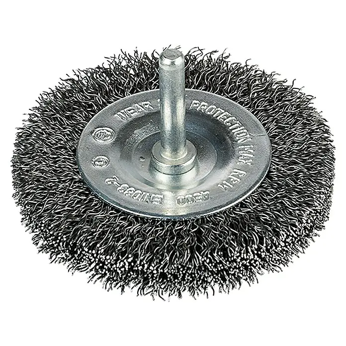 Craftomat Scheiben-Drahtbürste - Passend für: Bohrfutter, Durchmesser: 100 mm, Breite: 20 mm