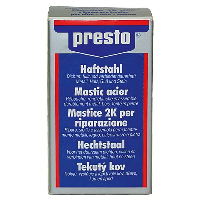 Presto Hechtstaal BOB - 125 g, Grijs metallic - Vooraanzicht