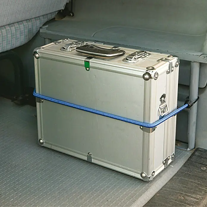 UniTEC Gepäckspanner - Länge: 80 cm, 2 Haken - Anwendungsbeispiel