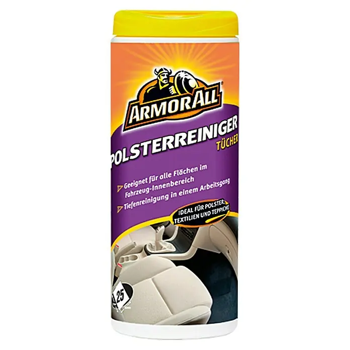 ArmorAll Polsterreinigungstücher - 25 Stk. - Vorderansicht