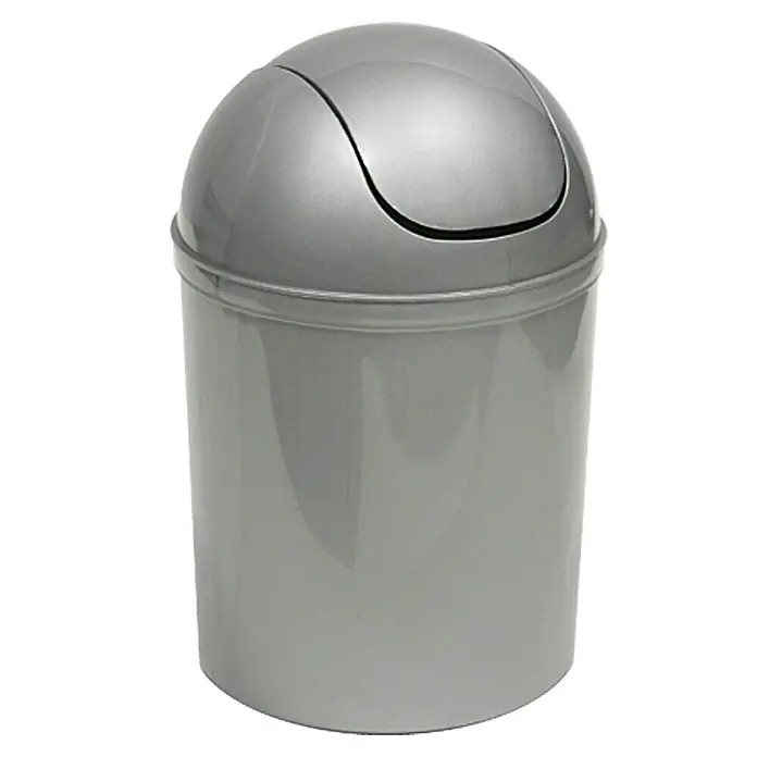 Poseidon Kanta za otpad - Srebrne boje, 5 l, Plastika